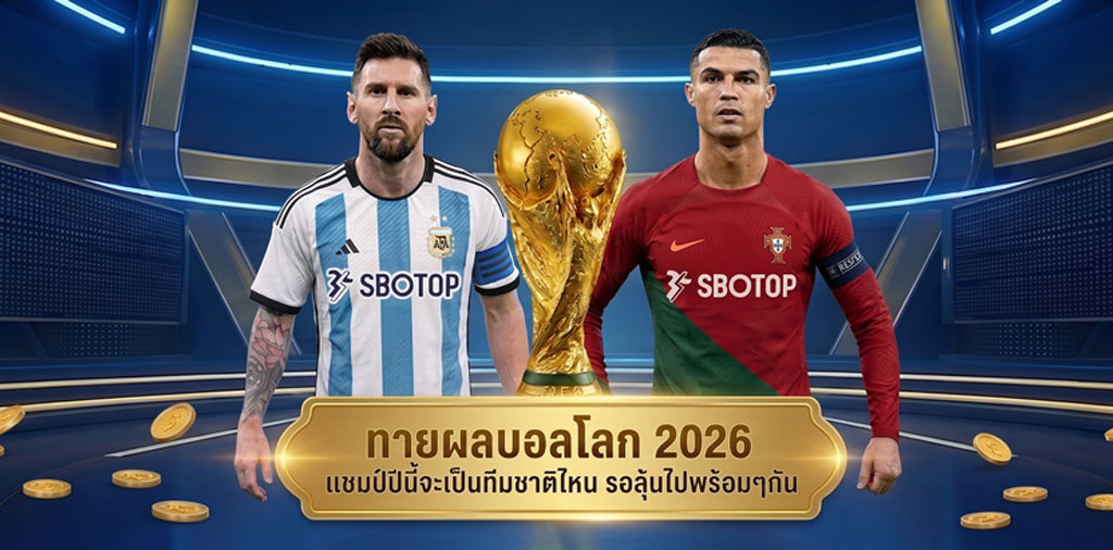 SBOTOP ทายผลบอลโลก 2026