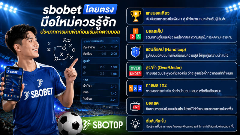 sbobet โดยตรง